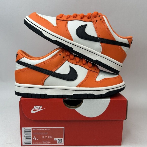 Nike Shoes Dunk Low GS “Halloween/Black Safety Orange” 2024